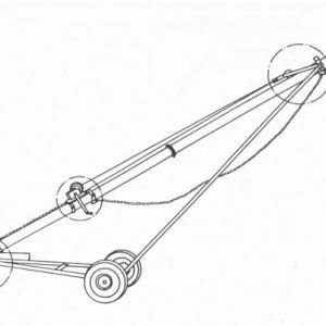 Fahrwerk mit Schnecke Skizze