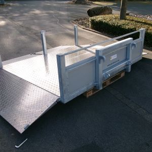Putentransportbox mit Rampen