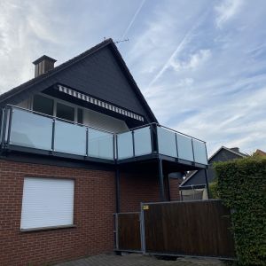 Balkon mit Balkoplanboden