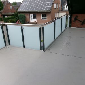 Balkon mit Balkoplanboden